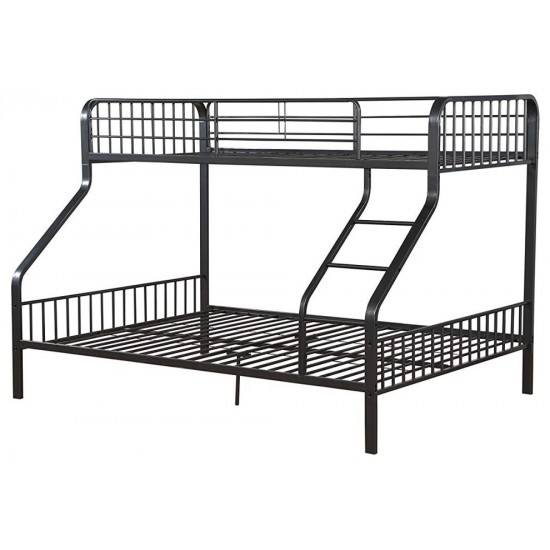 ACME Caius Twin XL/Queen Bunk Bed, Gunmetal