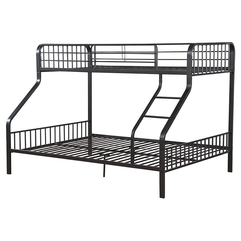 ACME Caius Twin XL/Queen Bunk Bed, Gunmetal