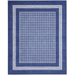 Nourison Whimsicle WHS13 Area Rug, Navy, 8' x 10'