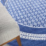 Nourison Whimsicle WHS13 Area Rug, Navy, 8' x Round