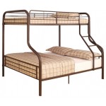 ACME Cairo Twin/Full Bunk Bed, Sandy Black