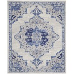 Nourison Whimsicle WHS14 Area Rug, Ivory/Blue, 8' x 10'