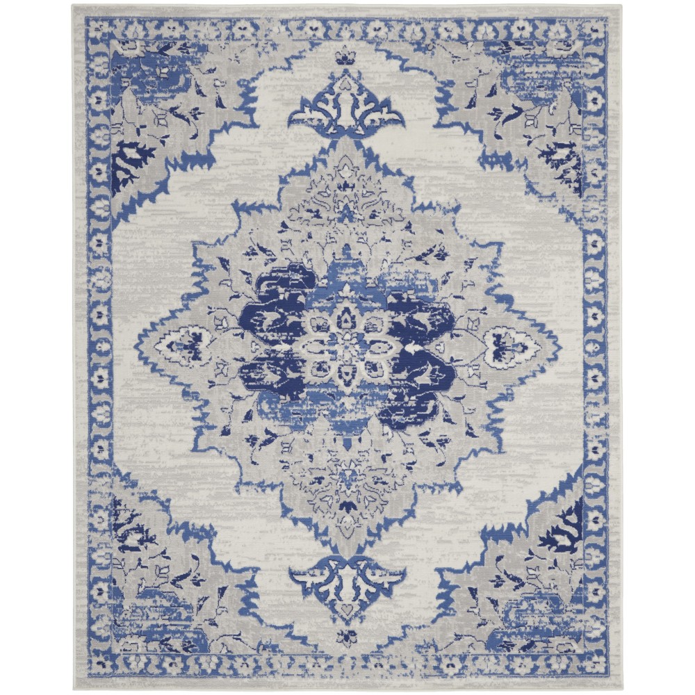 Nourison Whimsicle WHS14 Area Rug, Ivory/Blue, 8' x 10' Nourison Whimsicle WHS14 Area Rug, Ivory/Blue, 8' x 10'