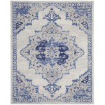 Nourison Whimsicle WHS14 Area Rug, Ivory/Blue, 8'4" x 11'6"