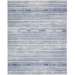 Nourison Whimsicle WHS16 Area Rug, Ivory/Blue, 7' x 10'