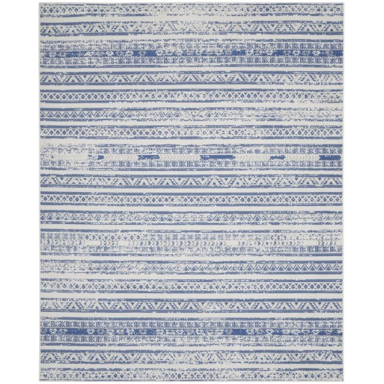 Nourison Whimsicle WHS16 Area Rug, Ivory/Blue, 7' x 10'