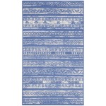 Nourison Whimsicle WHS16 Area Rug, Light Blue/Ivory, 3' x 5'