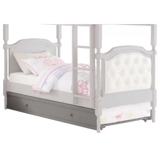 ACME Pearlie Trundle (Twin), Antique Gray