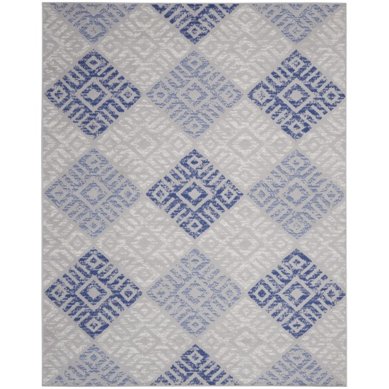 Nourison Whimsicle WHS18 Area Rug, Grey/Blue, 7' x 10'