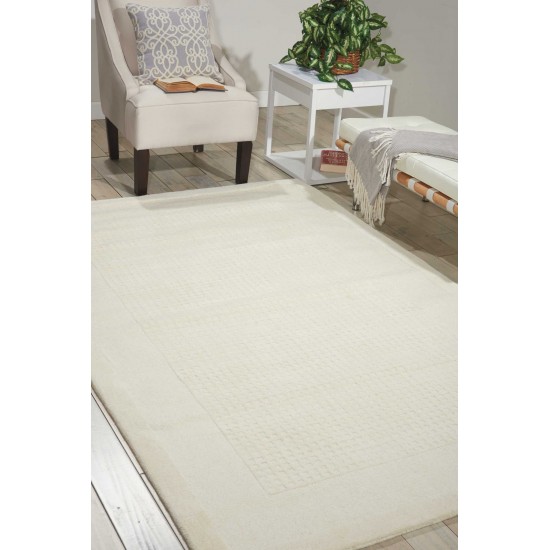 Nourison Westport WP20 Area Rug, Ivory, 3'6" x 5'6"