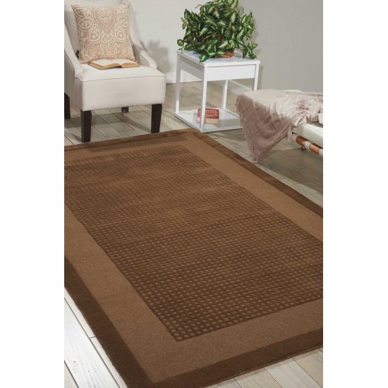 Nourison Westport WP20 Runner Rug, Mocha, 2'3" x 7'6"