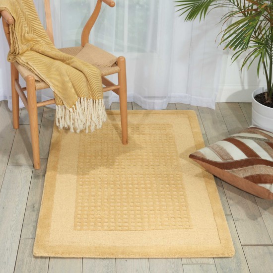 Nourison Westport WP20 Area Rug, Sand, 2'6" x 4'