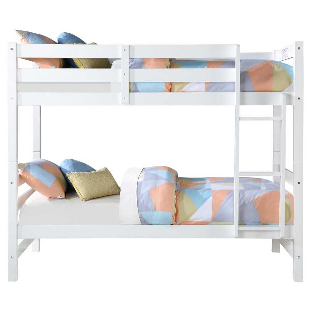ACME Ronnie Bunk Bed (Twin/Twin), White