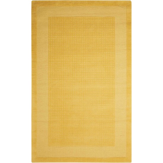 Nourison Westport WP30 Area Rug, Yellow, 3'6" x 5'6"