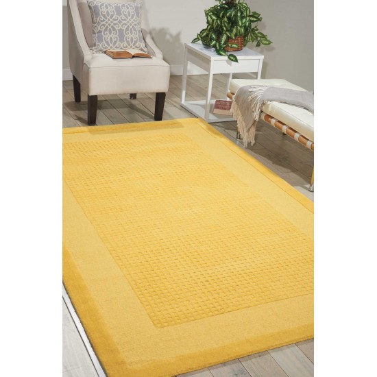 Nourison Westport WP30 Area Rug, Yellow, 3'6" x 5'6"