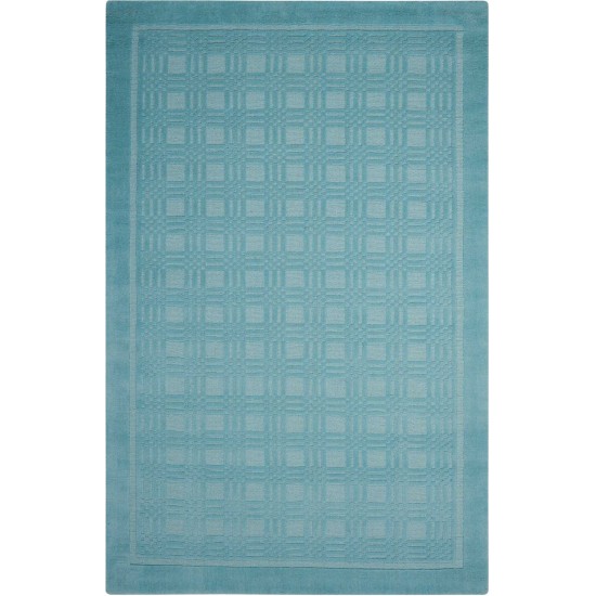 Nourison Westport WP32 Area Rug, Aqua, 8' x 10'6"