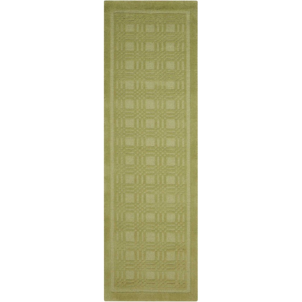 Nourison Westport WP32 Runner Rug, Lime, 2'3" x 7'6"