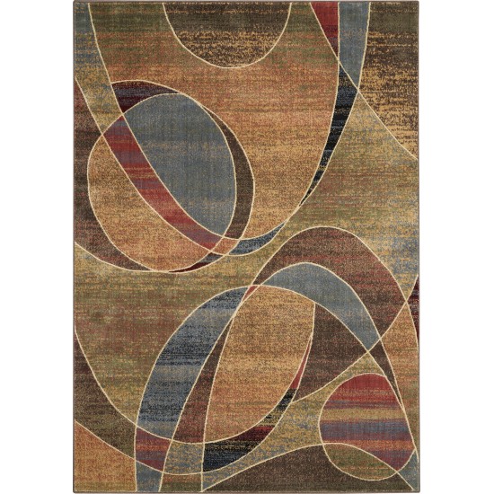 Nourison Expressions XP07 Area Rug, Multicolor, 3'6" x 5'6"