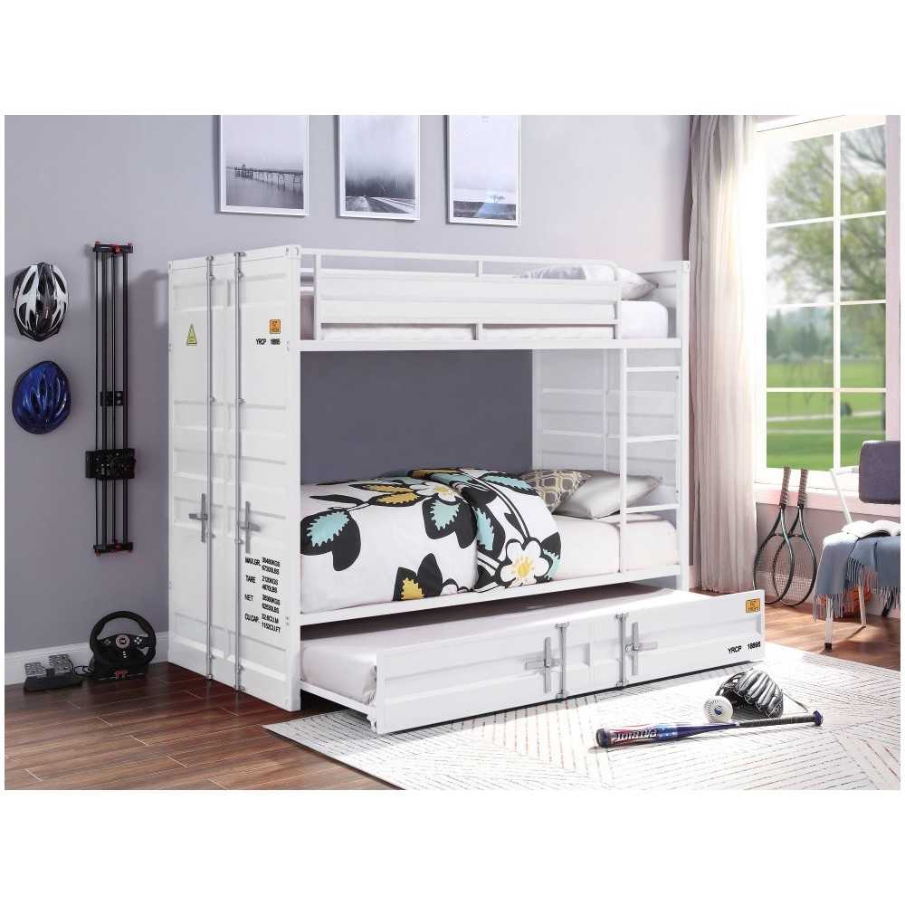 ACME Cargo Trundle (Twin), White