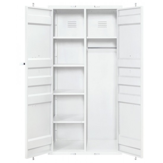 ACME Cargo Wardrobe (Double Door), White