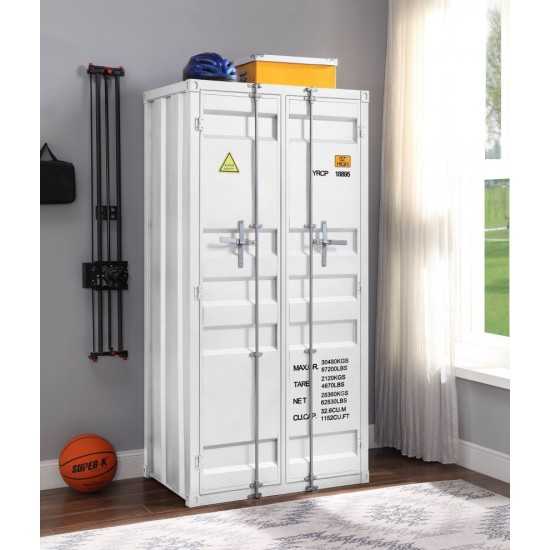 ACME Cargo Wardrobe (Double Door), White