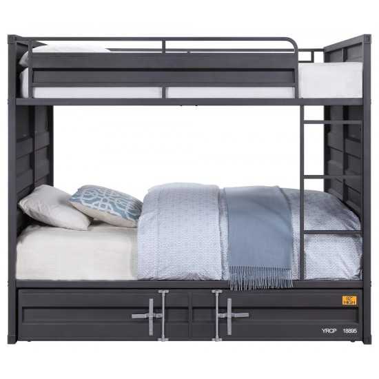 ACME Cargo Bunk Bed (Full/Full), Gunmetal