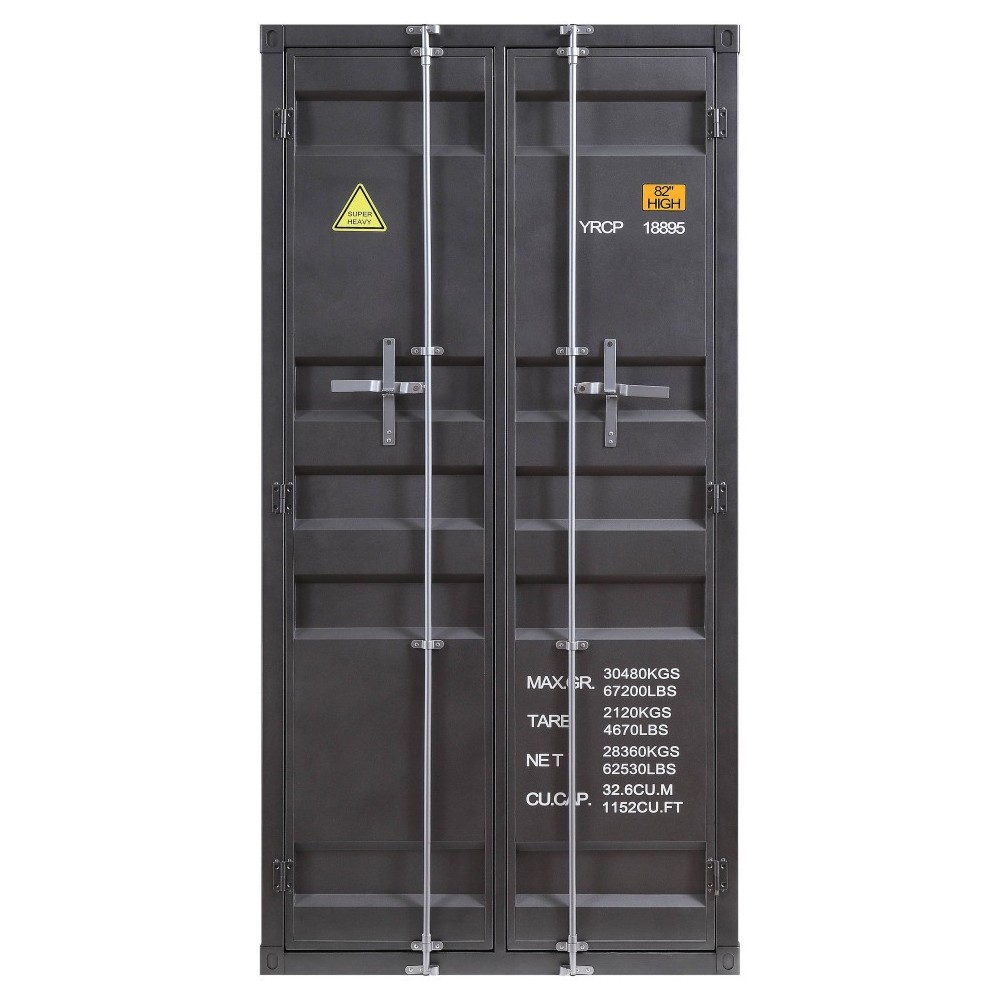 ACME Cargo Wardrobe (Double Door), Gunmetal