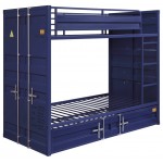 ACME Cargo Bunk Bed (Twin/Twin), Blue