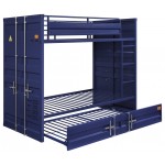 ACME Cargo Bunk Bed (Twin/Twin), Blue