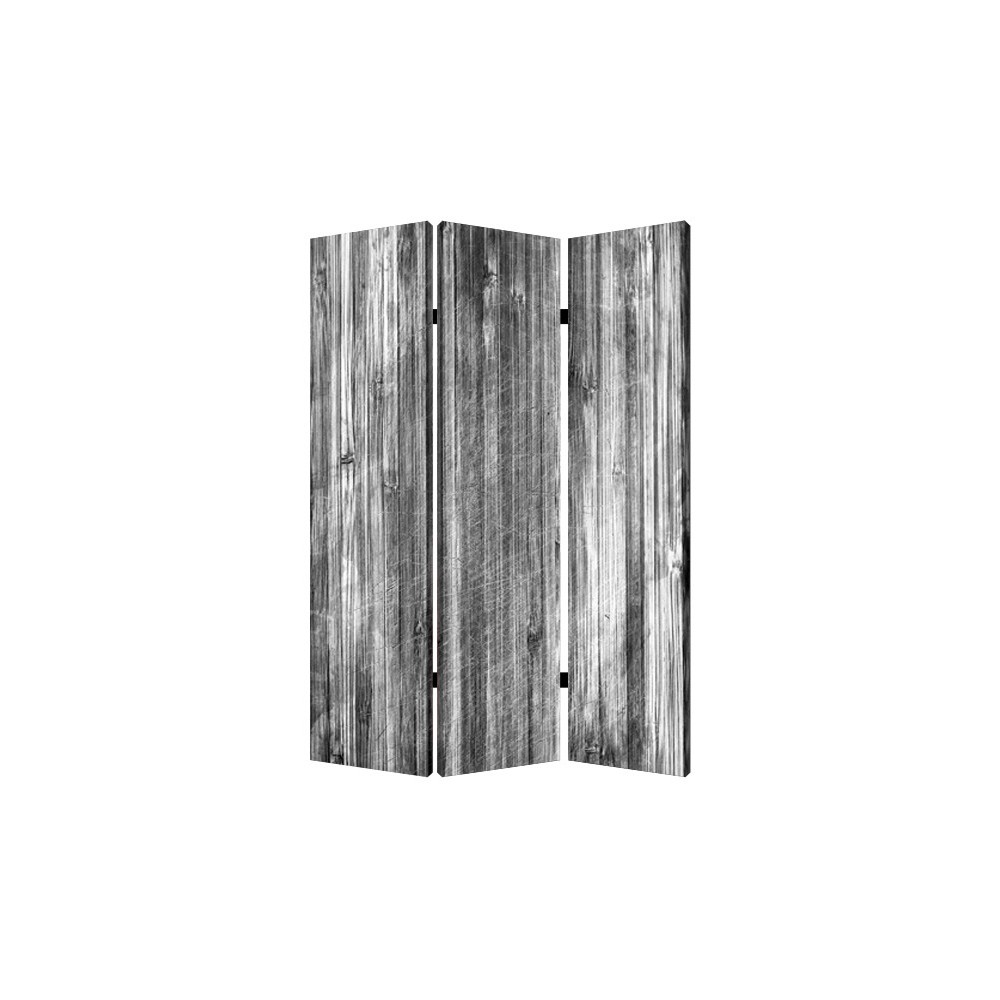 Screen Gems Distressed Wood Canvas Screen SG-180