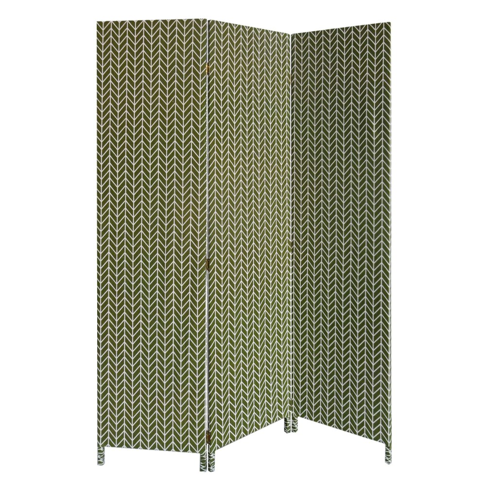 Screen Gems 3 Panel Fabric Oliver Screen SG-381