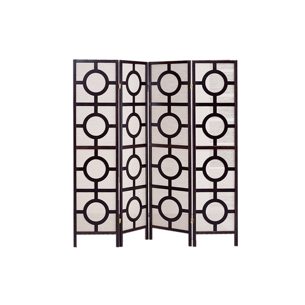 Screen Gems Jute Inlay 4 Panel Screen SG-526-4