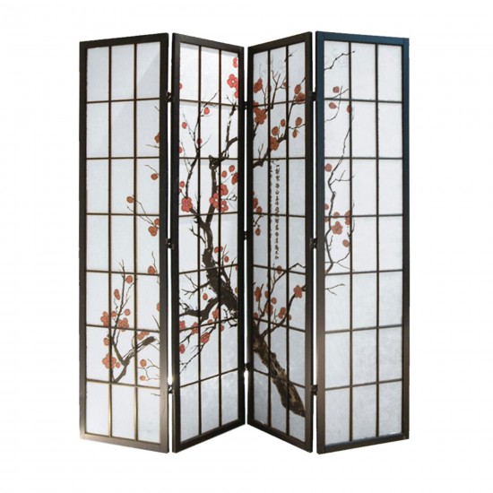 Screen Gems Shoji 4 Panel Screen SG-5428-4