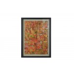 Screen Gems Framed Abstract Wall Decor Art, SGM1802 Shadow Box 24 X 32