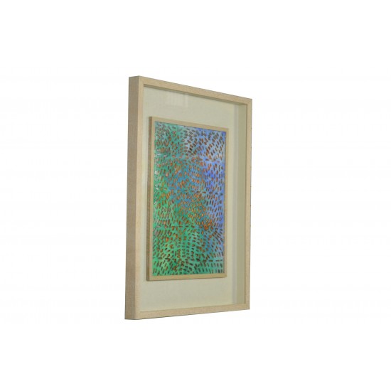 Screen Gems Framed Abstract Wall Decor Art, SGM1808 Shadow Box 24 X 32