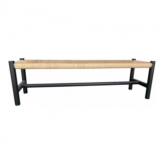 Hawthorn Bench Large Black