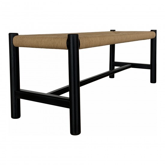 Hawthorn Bench Large Black