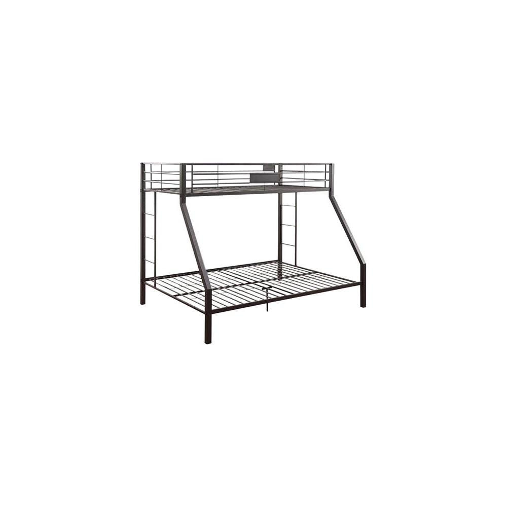 ACME Limbra Twin XL/Queen Bunk Bed, Sandy Black