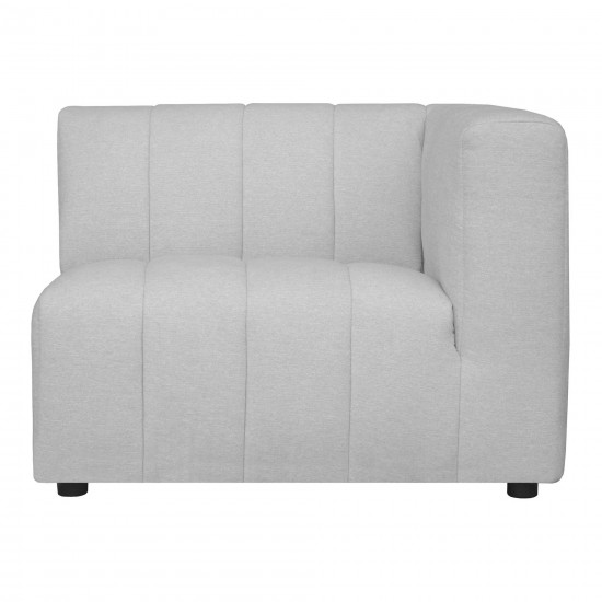 Lyric Arm Chair Right Oatmeal