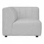 Lyric Arm Chair Right Oatmeal