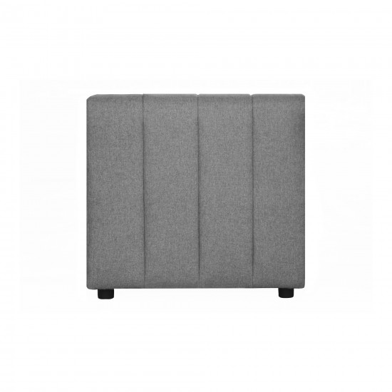 Lyric Slipper Chair Grey