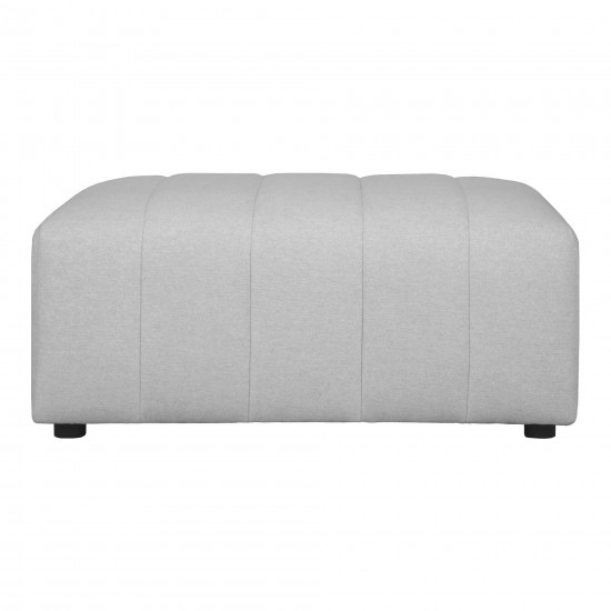 Lyric Ottoman Oatmeal