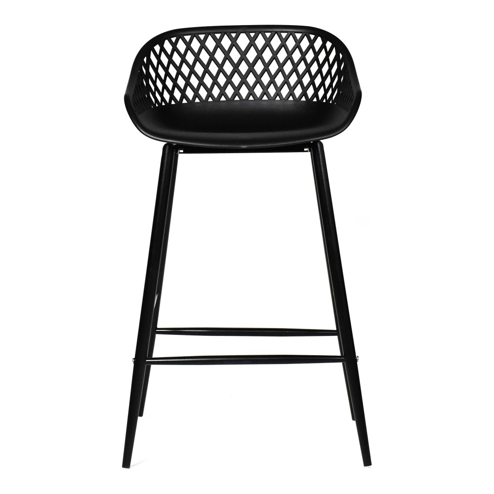 Piazza Outdoor Counter Stool Black-M2 Piazza Outdoor Counter Stool Black-M2