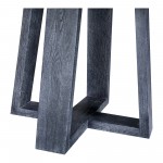 Tanya Round Dining Table Black