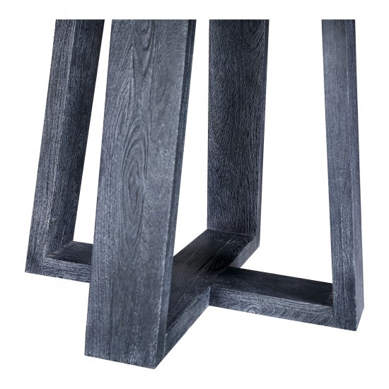 Tanya Round Dining Table Black