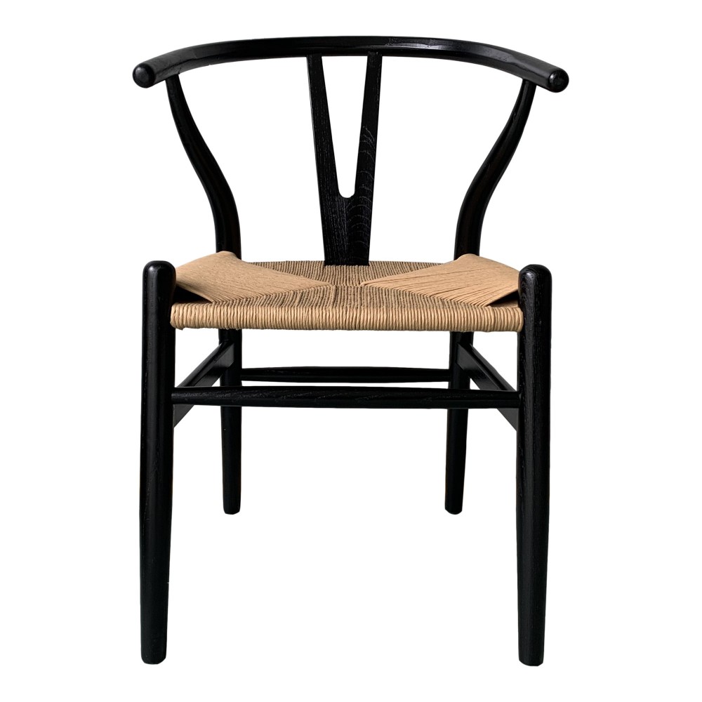 Ventana Dining Chair Black And Natural-M2 Ventana Dining Chair Black And Natural-M2