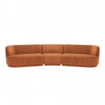 Yoon Compass Modular Sectional Fired Rust