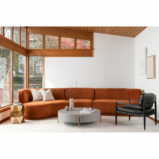 Yoon Compass Modular Sectional Fired Rust