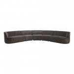 Yoon Radius Modular Sectional Umbra Grey