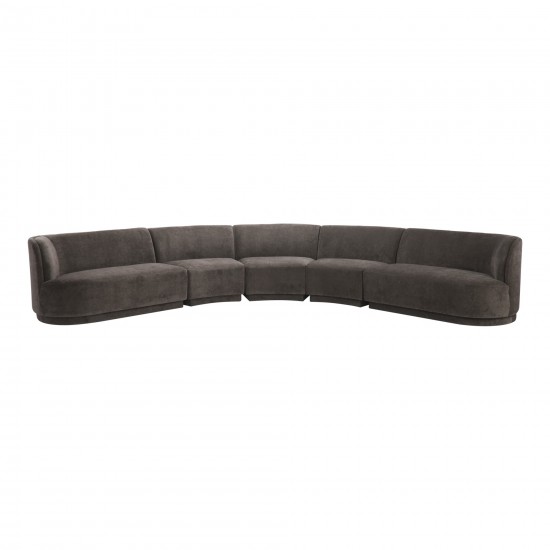 Yoon Radius Modular Sectional Umbra Grey